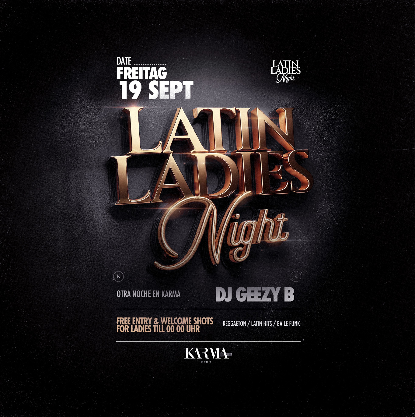 latin ladies night