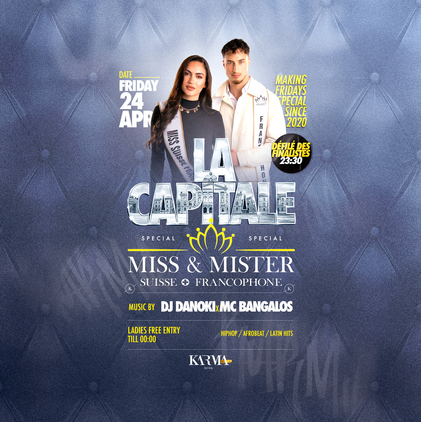 la capitale x Miss & Mister Suisse francophone