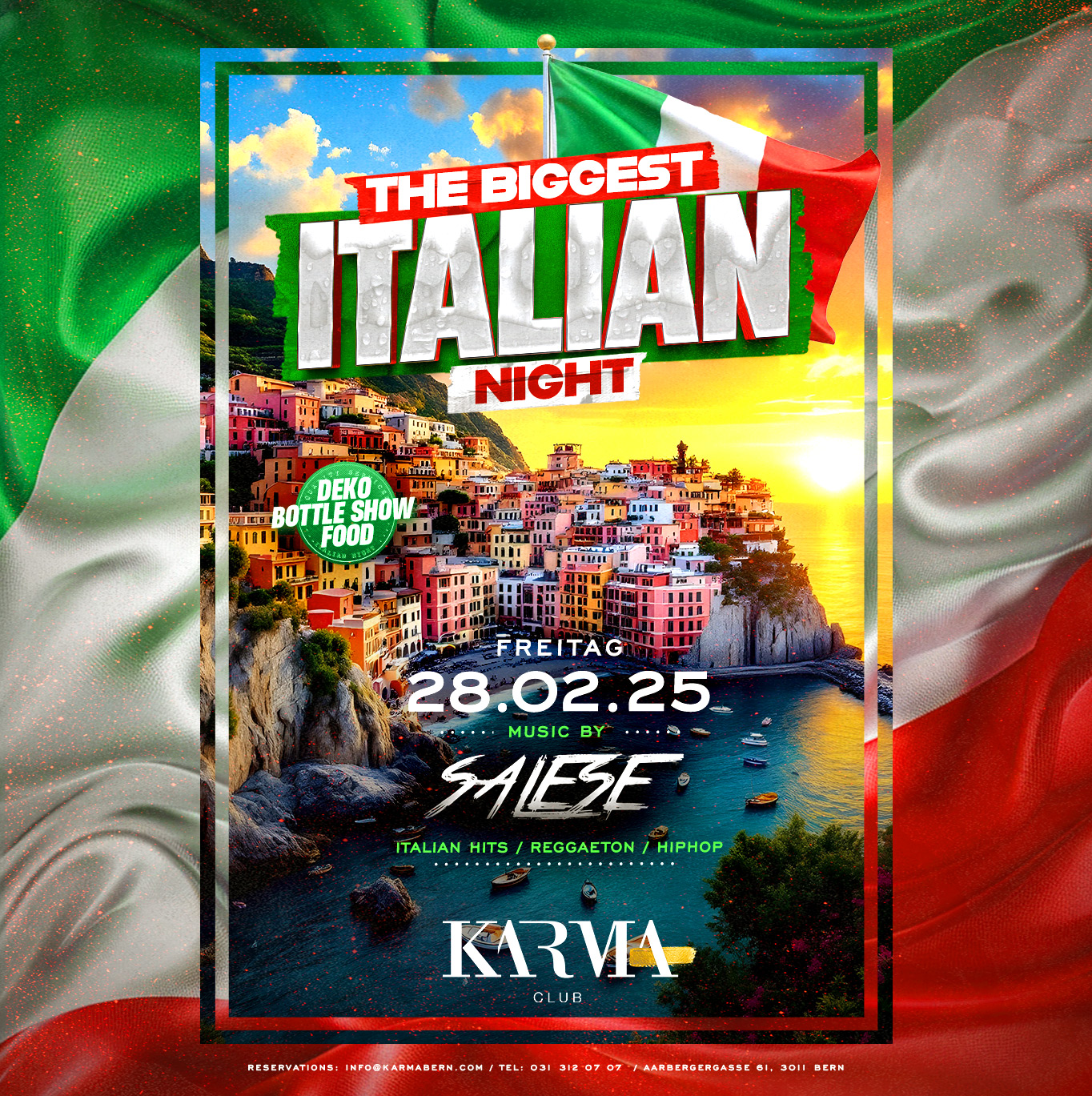 the biggest italian night