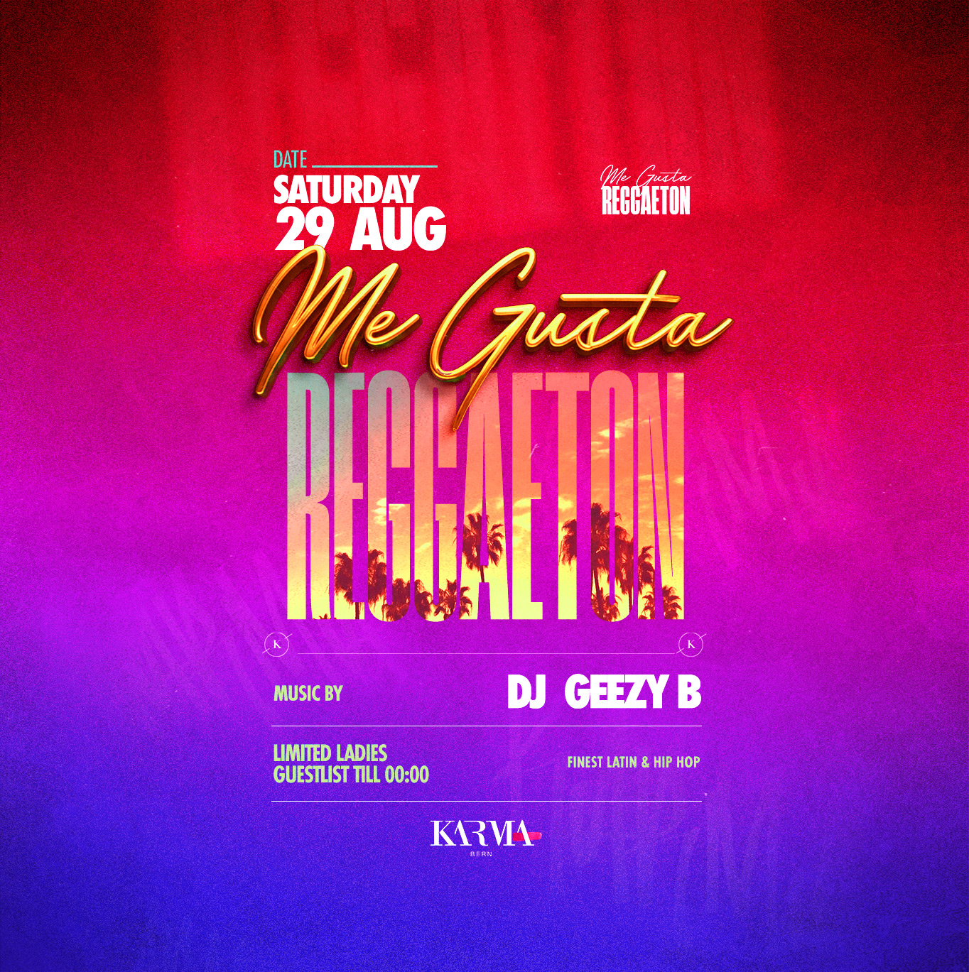 me gusta reggaeton