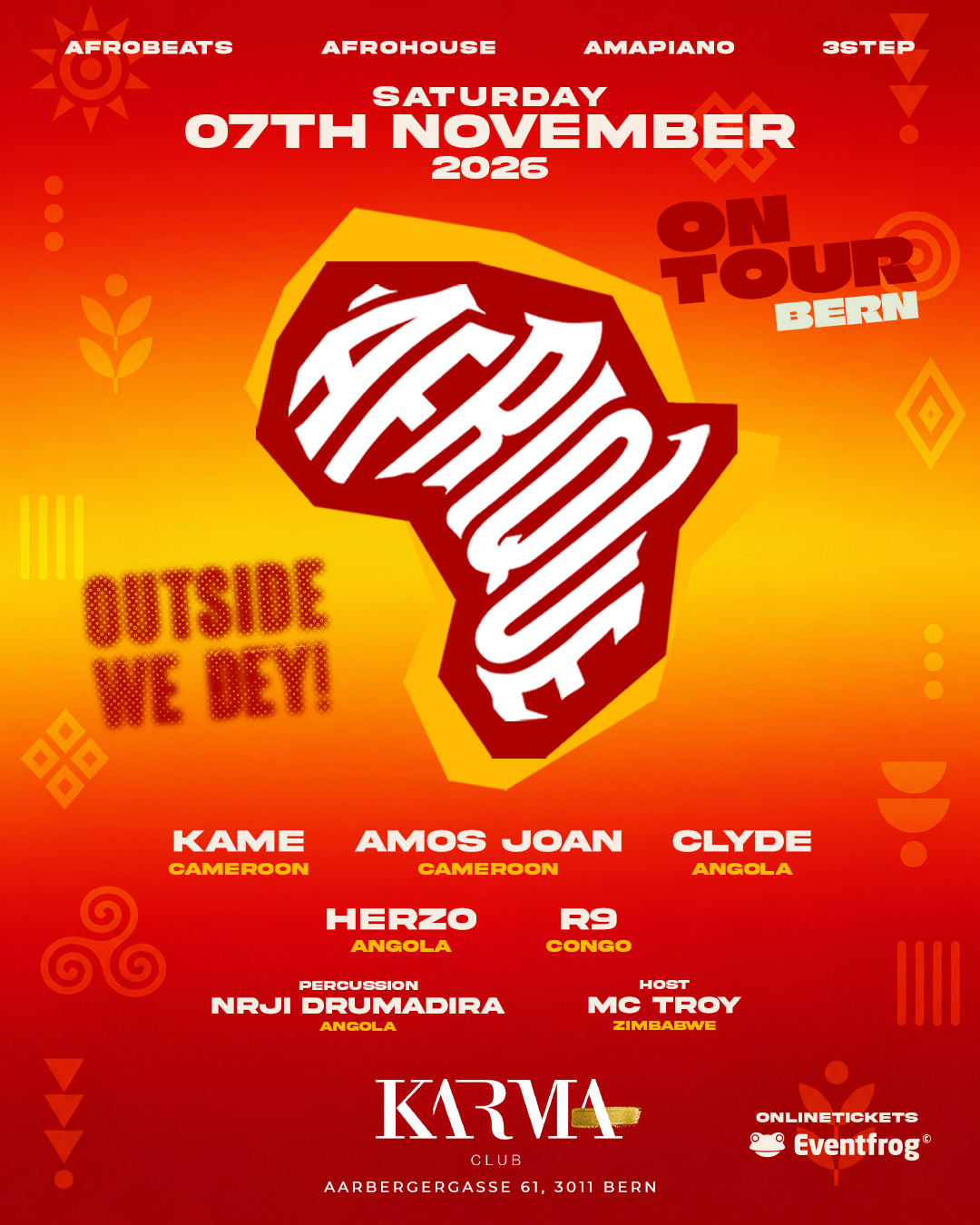 afrique on tour