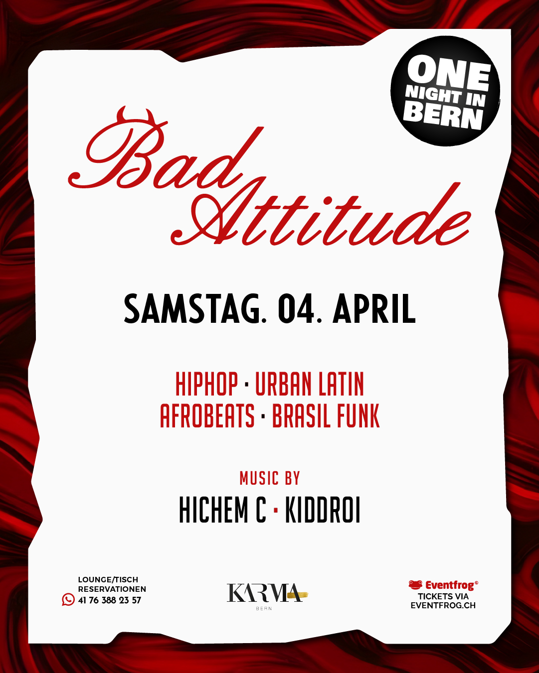 bad attitude