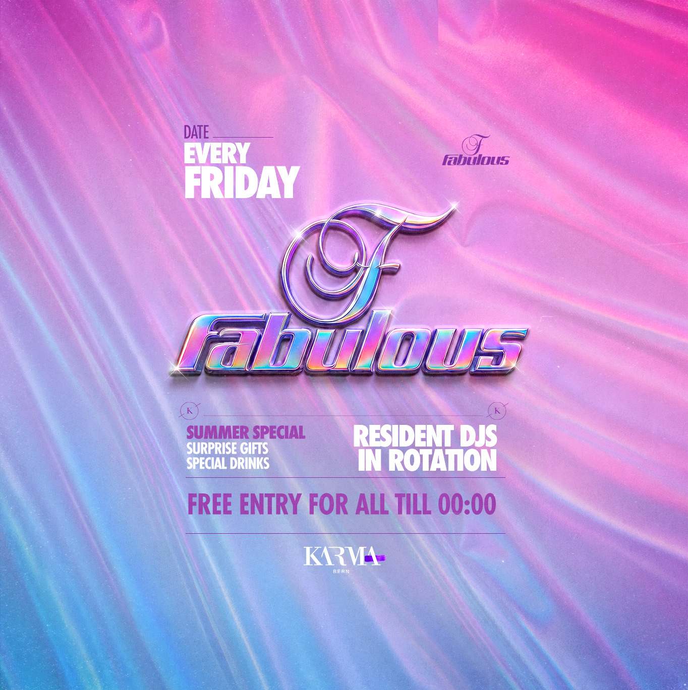 fabulous free entry for all till 00:00