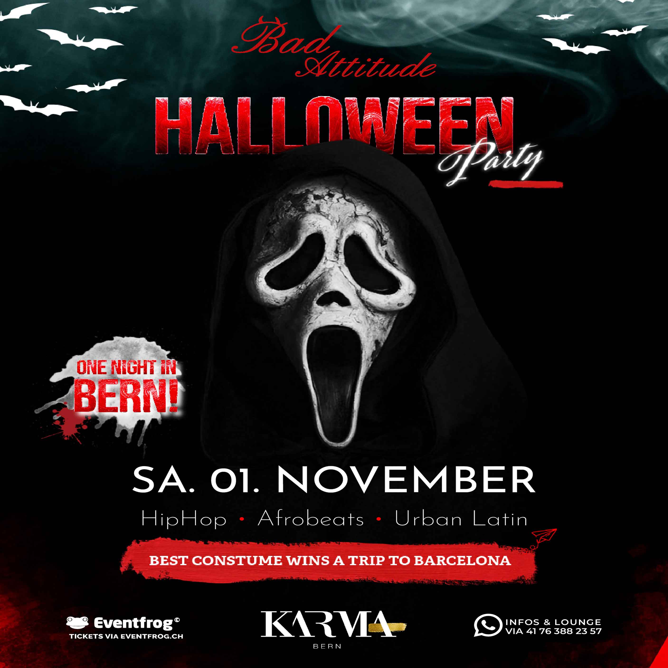 bad attitude halloween party